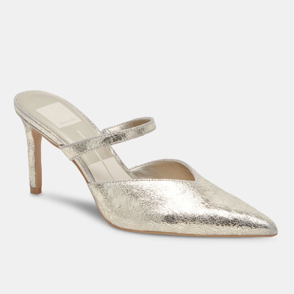 Dolce Vita Silver Heels
